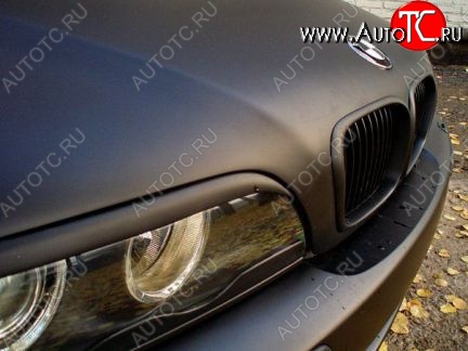 1 249 р. Реснички (нижние) на фары HAMANN BMW 5 серия E39 седан рестайлинг (2000-2003) (Неокрашенные)  с доставкой в г. Омск