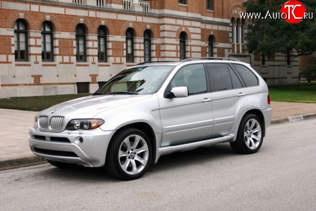 7 099 р. Передний бампер Aero (рестайлинг) BMW X5 E53 рестайлинг (2003-2006)  с доставкой в г. Омск