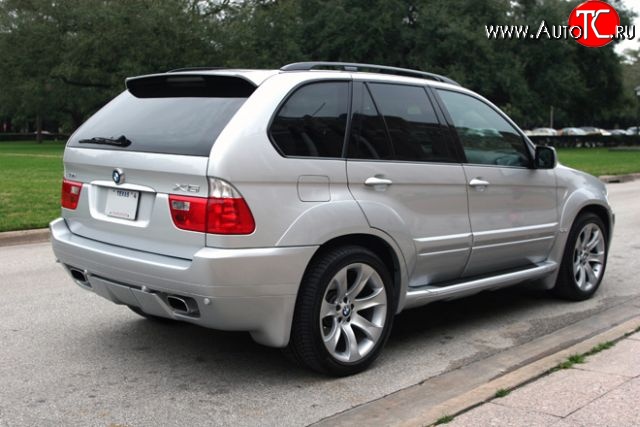 13 999 р. Пороги накладки с расширителями арок Aero BMW X5 E53 рестайлинг (2003-2006)  с доставкой в г. Омск