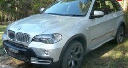 27 649 р. Пластиковый капот Stok BMW X5 E70 дорестайлинг (2006-2010) (Неокрашенный)  с доставкой в г. Омск. Увеличить фотографию 2