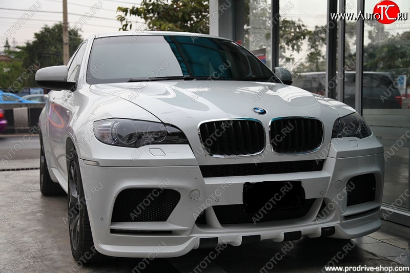 21 249 р. Передний бампер HAMANN X5M BMW X5 E70 рестайлинг (2010-2013) (Неокрашенный)  с доставкой в г. Омск