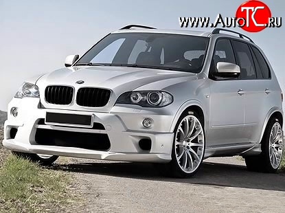 21 499 р. Передний бампер Hartge Style BMW X5 E70 рестайлинг (2010-2013) (Неокрашенный)  с доставкой в г. Омск