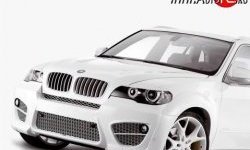 869 р. Реснички на фары M-VRS BMW X5 E70 рестайлинг (2010-2013) (Неокрашенные)  с доставкой в г. Омск. Увеличить фотографию 2