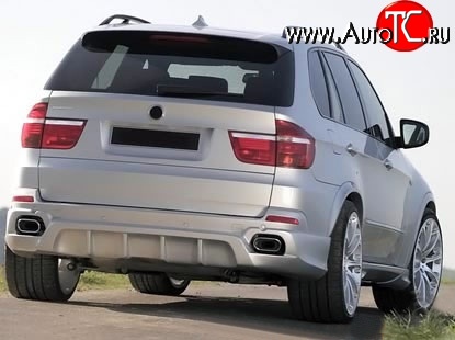 17 299 р. Задний бампер Hartge Style BMW X5 E70 дорестайлинг (2006-2010) (Неокрашенный)  с доставкой в г. Омск