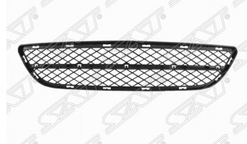 349 р. Решетка в передний бампер SAT (центральная часть)  BMW 3 серия  E90 (2004-2008) седан дорестайлинг  с доставкой в г. Омск. Увеличить фотографию 1