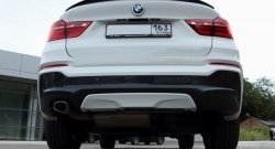 8 799 р. Лип спойлер BS BMW X4 F26 (2014-2018) (Неокрашенный)  с доставкой в г. Омск. Увеличить фотографию 2