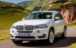 5 449 р. Накладка на передний бампер SuvStyle BMW X5 F15 (2013-2018) (Неокрашенная)  с доставкой в г. Омск. Увеличить фотографию 2