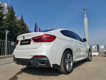 14 899 р. Пластиковые накладки под пороги М-Perfomance  BMW X5  F15 - X6  F16 (цвет: черный глянец)  с доставкой в г. Омск. Увеличить фотографию 3