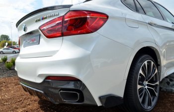 4 999 р. Спойлер багажника Performance BMW X6 F16 (2014-2020) (Неокрашенный)  с доставкой в г. Омск. Увеличить фотографию 3