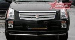 13 499 р. Защита переднего бампера одинарная Souz-96 (d60) Cadillac SRX (2004-2009)  с доставкой в г. Омск. Увеличить фотографию 2