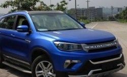 10 999 р. Накладка на передний бампер CT Changan CS75 дорестайлинг (2013-2017) (Неокрашенная)  с доставкой в г. Омск. Увеличить фотографию 2