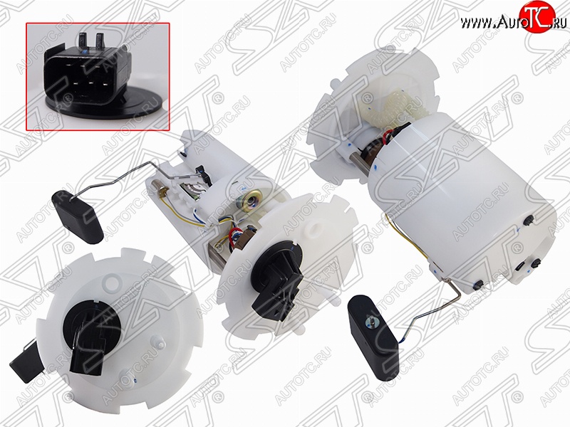 5 499 р. Насос топливный SAT  Chevrolet Aveo  T200 (2002-2008) хэтчбек 5 дв, седан  с доставкой в г. Омск