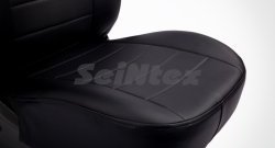 6 249 р. Чехлы для сидений SeiNtex (экокожа)  Chevrolet Aveo  T300 (2011-2015) седан, хэтчбек  с доставкой в г. Омск. Увеличить фотографию 5