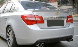 2 999 р. Лип спойлер CT Chevrolet Cruze J300 седан дорестайлинг (2009-2012) (Неокрашенный)  с доставкой в г. Омск. Увеличить фотографию 1