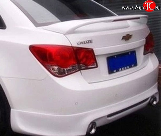 3 599 р. Спойлер M-VRS Chevrolet Cruze J300 седан дорестайлинг (2009-2012) (Неокрашенный)  с доставкой в г. Омск