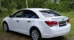 1 759 р. Лип спойлер RA Chevrolet Cruze J300 седан дорестайлинг (2009-2012) (Неокрашенный)  с доставкой в г. Омск. Увеличить фотографию 2