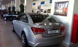 6 849 р. Спойлер LitCompany Chevrolet Cruze J300 седан дорестайлинг (2009-2012) (Неокрашенный)  с доставкой в г. Омск. Увеличить фотографию 5