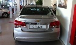 6 849 р. Спойлер LitCompany Chevrolet Cruze J300 седан дорестайлинг (2009-2012) (Неокрашенный)  с доставкой в г. Омск. Увеличить фотографию 6