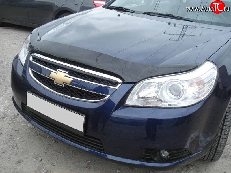 2 799 р. Дефлектор капота NovLine Chevrolet Epica V250 (2006-2012)  с доставкой в г. Омск