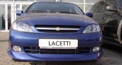 3 579 р. Накладка переднего бампера ATL  Chevrolet Lacetti  хэтчбек (2002-2013) (Неокрашенная)  с доставкой в г. Омск. Увеличить фотографию 1