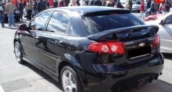 8 399 р. Спойлер Sport v2 Chevrolet Lacetti хэтчбек (2002-2013) (Неокрашенный)  с доставкой в г. Омск. Увеличить фотографию 1