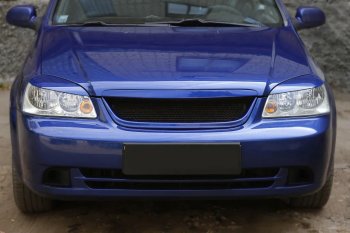 659 р. Реснички на фары KURAJ Chevrolet Lacetti седан (2002-2013) (Неокрашенные)  с доставкой в г. Омск. Увеличить фотографию 2