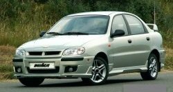 Реснички на фары Nika Chevrolet Lanos T100 седан (2002-2017)