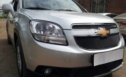 1 469 р. Сетка воздухозаборника переднего бампера Russtal  Chevrolet Orlando (2011-2018)  с доставкой в г. Омск. Увеличить фотографию 3