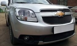 1 469 р. Сетка воздухозаборника переднего бампера Russtal  Chevrolet Orlando (2011-2018)  с доставкой в г. Омск. Увеличить фотографию 4