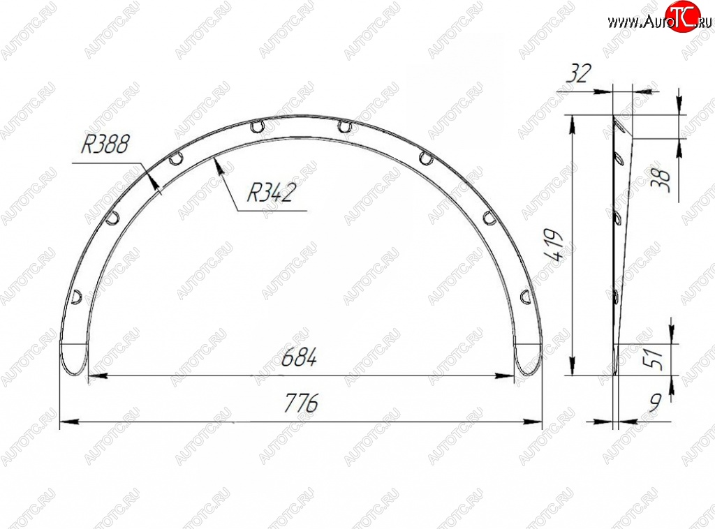 2 769 р. Универсальные накладки на колёсные арки RA (30 мм) Hyundai Getz TB хэтчбэк 3 дв. рестайлинг (2005-2011) (Шагрень: 4 шт. (2 мм))  с доставкой в г. Омск