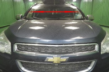 2 199 р. Водостоки лобового стекла Стрелка 11  Chevrolet Trailblazer  GM800 (2012-2020) дорестайлинг, рестайлинг  с доставкой в г. Омск. Увеличить фотографию 3