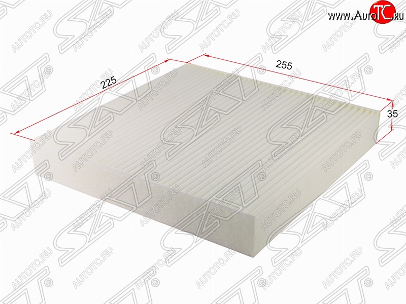 271 р. Фильтр салонный SAT (255х225х35 mm)  CITROEN Berlingo  M59 (2002-2012), CITROEN Xsara ( N0,  N1) (1997-2005), Peugeot Partner  M49/M59 (1997-2008)  с доставкой в г. Омск