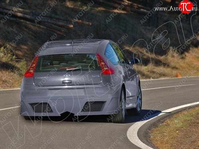 25 899 р. Задний бампер Golardo CITROEN C4  дорестайлинг, хэтчбэк 5 дв. (2004-2008)  с доставкой в г. Омск