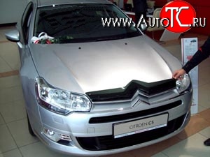 2 879 р. Дефлектор капота NovLine  CITROEN C5 ( RD,  RW) (2008-2017) дорестайлинг, седан, доресталийнг, универсал  с доставкой в г. Омск