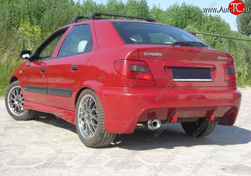 25 899 р. Задний бампер EVO 3 CITROEN Xsara N1 хэтчбэк 5 дв. 2-ой рестайлинг (2003-2005)  с доставкой в г. Омск