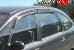 999 р. Комплект дефлекторов окон (ветровиков) 4 шт. Russtal CITROEN Xsara picasso (1999-2012)  с доставкой в г. Омск. Увеличить фотографию 1