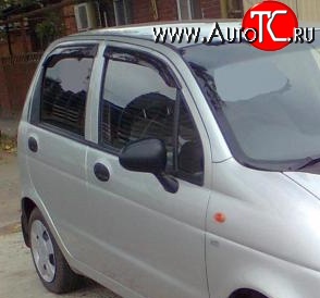 629 р. Дефлекторы окон (ветровики) Novline 4 шт Daewoo Matiz M100 дорестайлинг (1998-2000)  с доставкой в г. Омск