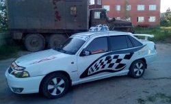 2 499 р. Высокий универсальный спойлер Кураж Toyota Pronard (1999-2004) (Без места под стоп сигнал, Неокрашенный)  с доставкой в г. Омск. Увеличить фотографию 5