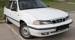 799 р. Реснички RA на фары  Daewoo Nexia  дорестайлинг (1995-2008) (Неокрашенные)  с доставкой в г. Омск. Увеличить фотографию 1