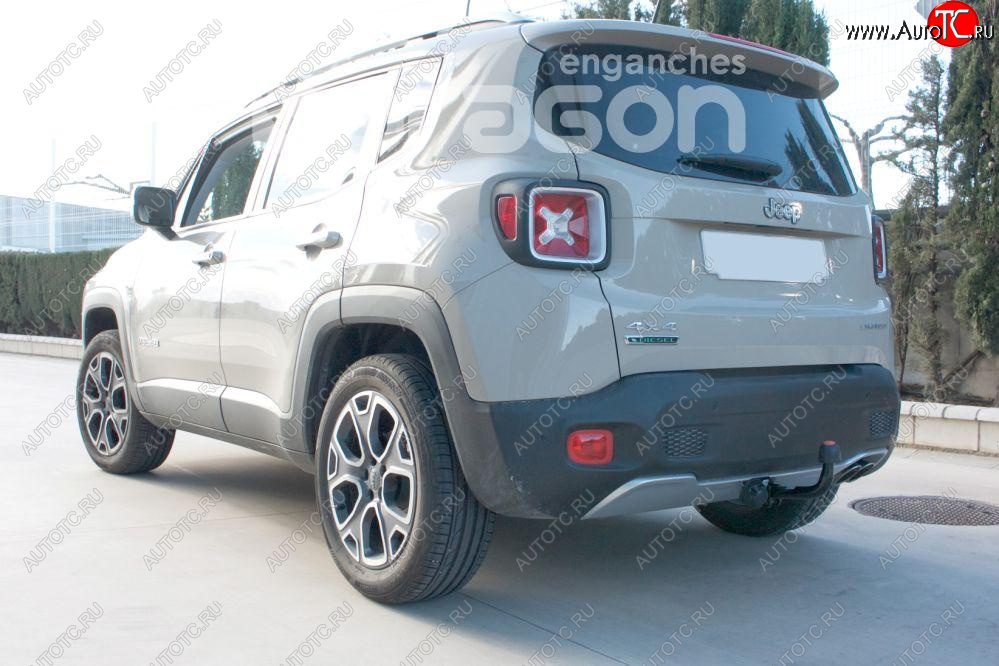 22 699 р. Фаркоп Aragon. (шар A) Jeep Compass MP дорестайлинг (2016-2022)  с доставкой в г. Омск