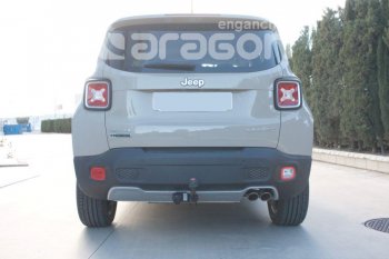 22 699 р. Фаркоп Aragon. (шар A) Jeep Compass MP дорестайлинг (2016-2022)  с доставкой в г. Омск. Увеличить фотографию 3