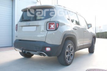 22 699 р. Фаркоп Aragon. (шар A) Jeep Compass MP дорестайлинг (2016-2022)  с доставкой в г. Омск. Увеличить фотографию 2