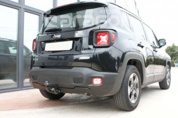 Фаркоп Aragon. (шар S) Jeep Compass MP дорестайлинг (2016-2022)