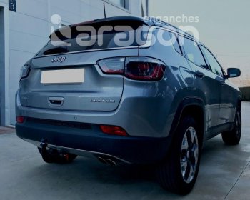 Фаркоп Aragon.(шар V) Jeep Compass MP дорестайлинг (2016-2022)