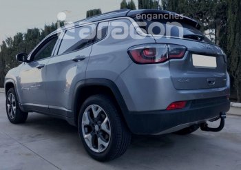 22 699 р. Фаркоп Aragon.(шар V) Jeep Compass MP дорестайлинг (2016-2022)  с доставкой в г. Омск. Увеличить фотографию 2