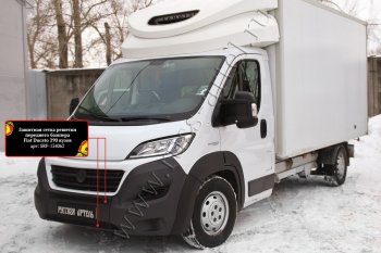 2 249 р. Защитная сетка решетки переднего бампера RA Fiat Ducato 290 (2014-2024)  с доставкой в г. Омск. Увеличить фотографию 3