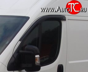 999 р. Комплект дефлекторов окон (ветровиков) 4 шт. (рестайлинг) Russtal Fiat Ducato 250 (2006-2014)  с доставкой в г. Омск