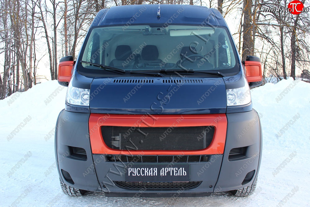 869 р. Реснички на фары (глянец) RA  Fiat Ducato  250 (2006-2014) (Неокрашенные)  с доставкой в г. Омск