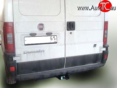 9 449 р. Фаркоп Лидер Плюс (до 2000 кг) Fiat Ducato 250 (2006-2014) (Без электропакета)  с доставкой в г. Омск