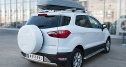 15 649 р. Защита заднего бампера (Ø75x42 мм, нержавейка) Russtal Ford EcoSport дорестайлинг (2013-2019)  с доставкой в г. Омск. Увеличить фотографию 4